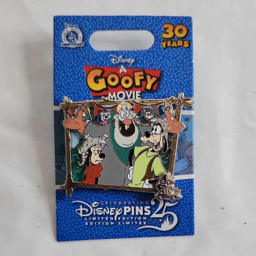 NWT Disney Limited Edition A Goofy Movie 30th Anniversary Goofy Max Lester Pin
